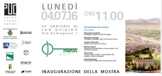 Inaugurazione mostra Parma città futura